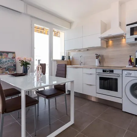 Gorgeous With Terrace, Elevator, Ac, Free Parking - Le Regis Apartman Cagnes-sur-Mer